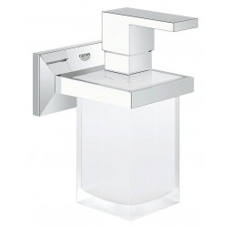 Дозатор жидкого мыла GROHE Allure Brilliant с держателем, хром