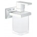 Дозатор жидкого мыла GROHE Allure Brilliant с держателем, хром