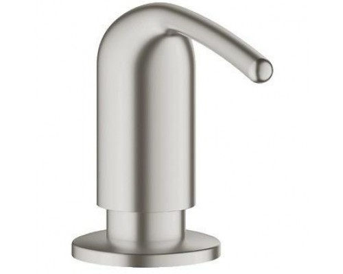 Дозатор жидкого мыла GROHE Zedra встраиваемый в столешницу, суперсталь