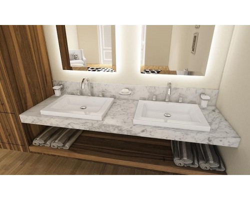 Стакан для зубных щеток Керамический, с держателем GROHE Grandera, хром