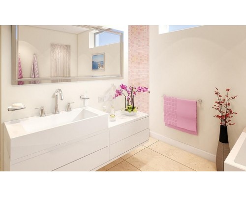 Стакан для зубных щеток Керамический, с держателем GROHE Grandera, хром