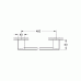 Держатель для полотенца GROHE Selection Cube, хром 40767000