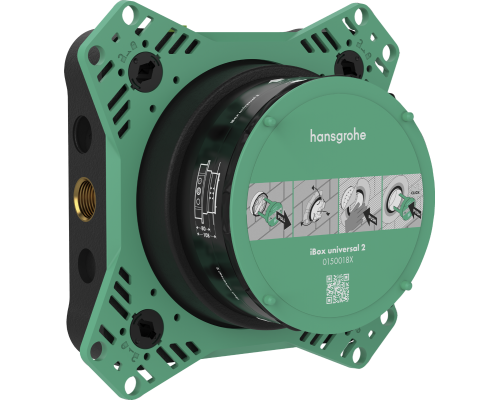 Закладной универсальный элемент для смесителя встроенного монтажа Hansgrohe iBox Universal 2.0 01500180
