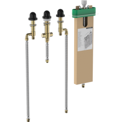 Скрытая часть смесителя край ванны Hansgrohe sBox, 13440180