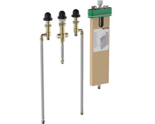 Скрытая часть смесителя край ванны Hansgrohe sBox, 13440180