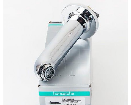 Излив на ванну скрытый монтаж, для ванны Hansgrohe 13414000