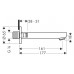 Излив hansgrohe Metropol S для ванны, хром 14420000