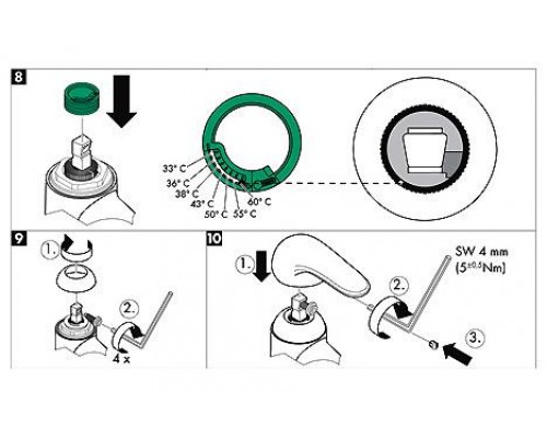 Смеситель Hansgrohe Talis S2 Variarc 14877000