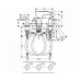 Смеситель для раковины хром Hansgrohe PuraVida 15063000