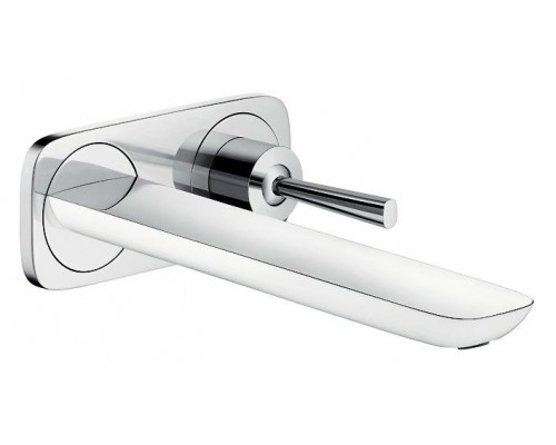 Смеситель для умывальника Hansgrohe PuraVida 15085400 хром белый