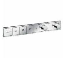 Смеситель для душа Hansgrohe RainSelect 15382000, 4 потребителя, термостатический, хром