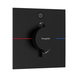 Термостат Hansgrohe ShowerSelect на одного потребитель Comfort E (цвет - чёрный матовый) 15571670