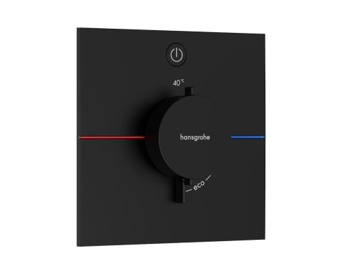Термостат Hansgrohe ShowerSelect на одного потребитель Comfort E (цвет - чёрный матовый) 15571670