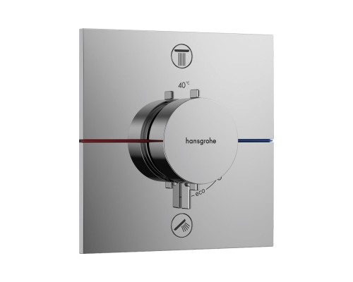 Термостат Hansgrohe ShowerSelect на два потребитель Comfort E (цвет -хром) 15572000