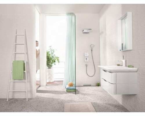 Модуль Hansgrohe ShowerSelect, 3 запорных клапана, стеклянный, 15736400