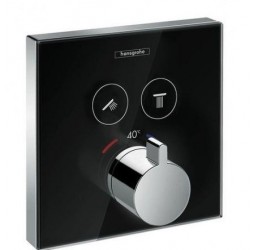 Термостатический смеситель для душа HANSGROHE 15738600 Термостатический смеситель для душа HANSGROHE 15738600