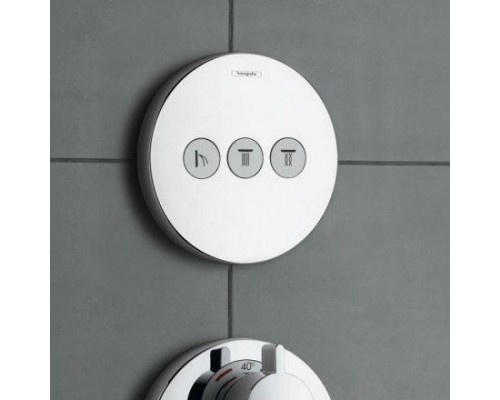 Запорный вентиль Hansgrohe ShowerSelect S, 3 потребителя, 15745000