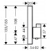 Накладка, панель скрытого смесителя с термостатом Hansgrohe Select, 15763000