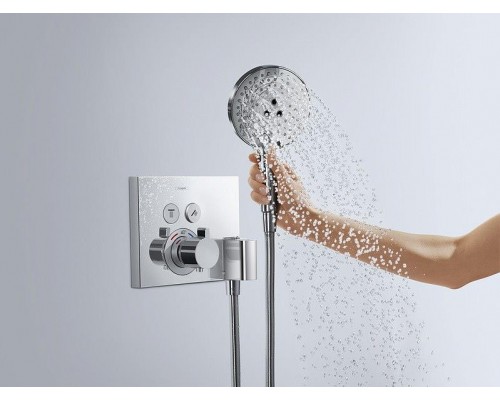 Панель скрытого смесителя с термостатом Hansgrohe Select, 15765000