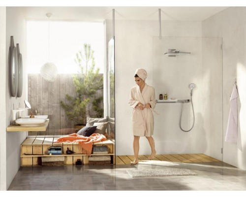 Верхний душ Hansgrohe Rainmaker Select 460, 2jet, с держателем, 24005600