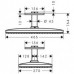 Верхний душ Hansgrohe Rainmaker Select 460, 1jet, EcoSmart, 24012400