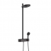 Душевая система Hansgrohe Pulsify Showerpipe 260, 2j, термостат, черный, 24240670
