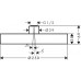 Верхний душ Hansgrohe Rainfinity 250, 1 jet, 26228000