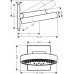 Верхний душ Hansgrohe Rainfinity 250, 3je, 26232700