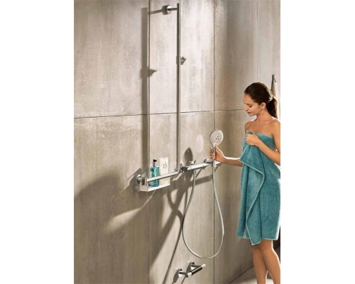 Душевой набор Hansgrohe Raindance 120, 3jet, штанга 110 см, левый, 26324000
