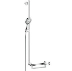 Душевой набор hansgrohe Raindance Select S с душевой штангой справа 26326400 белый/хром