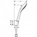 Душевой набор Hansgrohe Croma Select S, 1jet, EcoSmart, штанга 65 см, 26565400