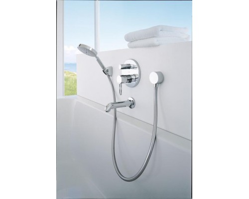 Шланговое подсоединение Hansgrohe FixFit S, клапан обратного тока, 26453000
