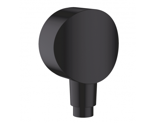 Подключение для душевого шланга Hansgrohe FixFit, матовый черный, 26453670