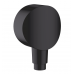 Подключение для душевого шланга Hansgrohe FixFit, матовый черный, 26453670