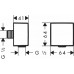 Шланговое подсоединение Hansgrohe FixFit Square, 26455140