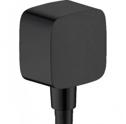 Шланговое подключение Hansgrohe Fixfit E, матовый черный, 26457670 Шланговое подключение Hansgrohe Fixfit E, матовый черный, 26457670