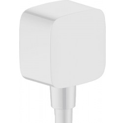 Шланговое подключение Hansgrohe Fixfit E, матовый белый, 26457700 Шланговое подключение Hansgrohe Fixfit E, матовый белый, 26457700