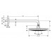 Тропический душ со стены Hansgrohe Raindance Select S240 2jet, 26466000