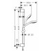 Душевой набор Hansgrohe Croma Select E, 1jet, штанга 65 см, 26584400