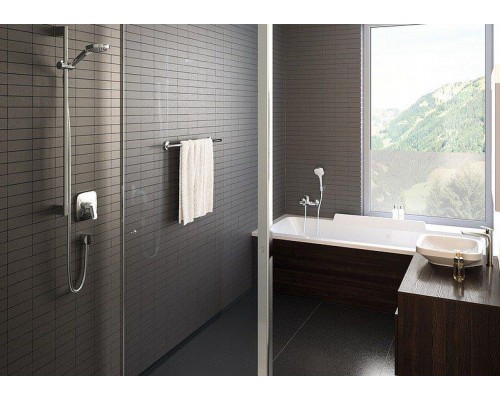 Душевая стойка Hansgrohe Croma 110 Select E Multi, 90 см, 26590400