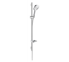 Душевая стойка Hansgrohe Raindance Select Е 120, 3jet, 90 см, 26621400 (хром/белый)