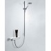 Душевая стойка Hansgrohe Raindance Select Е 120, 3jet, 90 см, 26621400 (хром/белый)