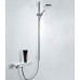 Душевой набор Hansgrohe Raindance Select 120, 3jet, EcoSmart, штанга 90 см, мыльница, 26623000