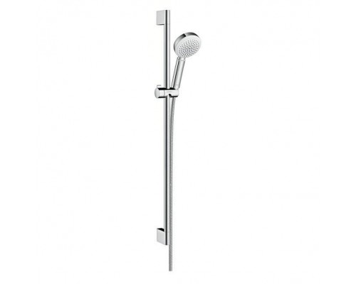 Душевой гарнитур Hansgrohe Crometta 100 1jet EcoSmart с душевой штангой 26663400