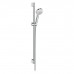 Душевой гарнитур Hansgrohe Crometta 100 1jet EcoSmart с душевой штангой 26663400