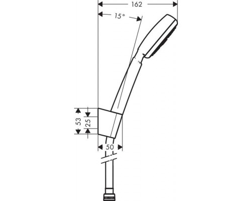 Душевой гарнитур Hansgrohe Crometta 26664400