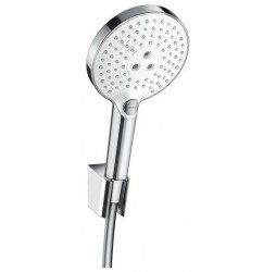 Душевой гарнитур Hansgrohe Raindance Select S 120 26701400, 125 см, белый-хром