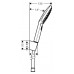 Душевой набор Hansgrohe Raindance Select E 120, 3jet, шланг 160 см, 26720000