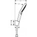 Душевой набор Hansgrohe Raindance Select E 120, 3jet, шланг 160 см, 26721000