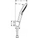 Душевой набор Hansgrohe Raindance Select E 120, 3jet, шланг 160 см, 26721400